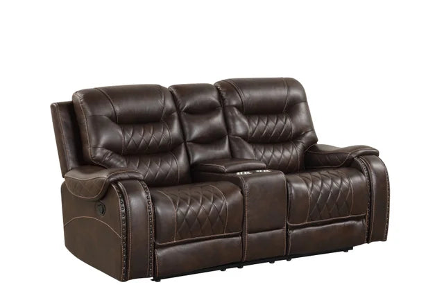Ashley3000 OVERSIZED 3PC Reclining Set (Brown)