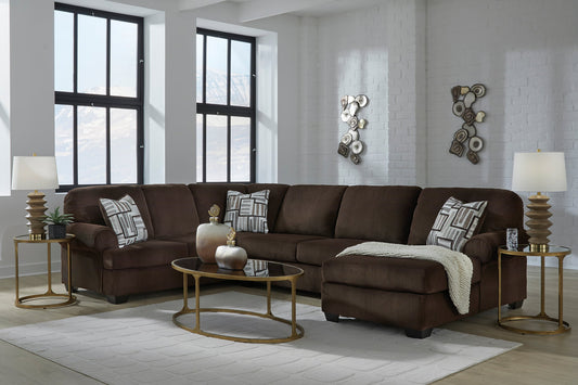 Ashley 356-03 Chocolate 3PC Sectional