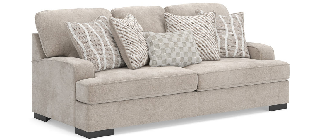 Ashley 599-02 Polyster Oversized Sofa & Loveseat