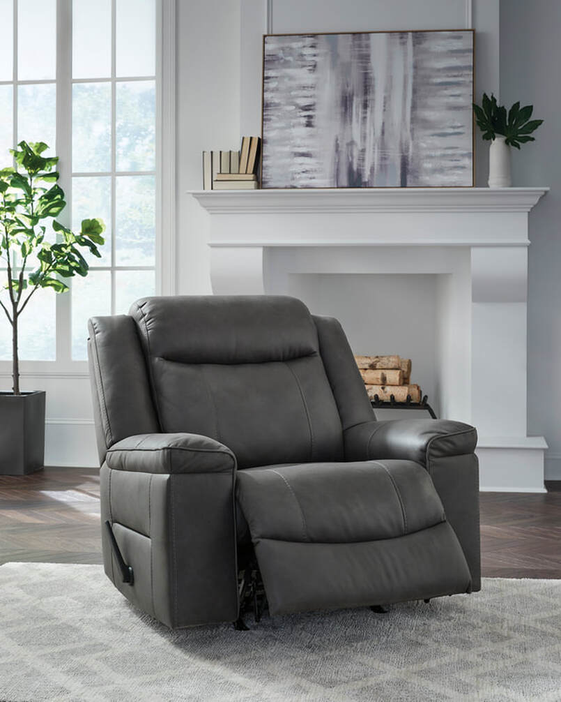 Ashley 6530725 Shadow Oversized "BIG MANS" Rocker Recliner