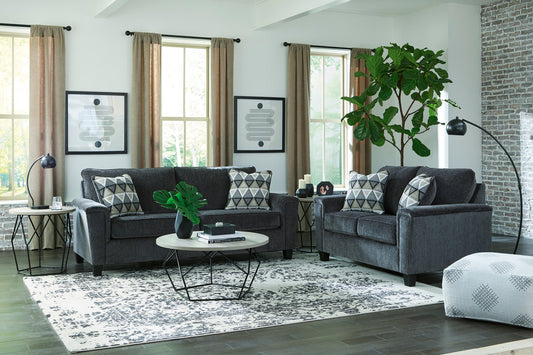 Ashley 839-05 Smoke Sofa & Loveseat