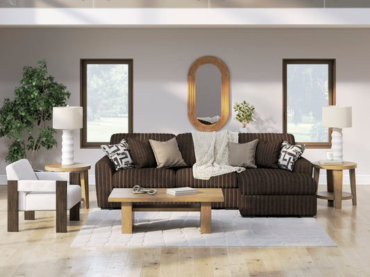 Ashley 981-04 2PC Chocolate Sectional
