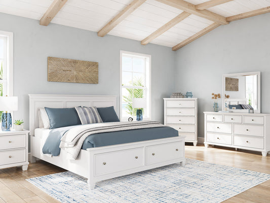 Ashley B680 - 5pc Bedroom Set White