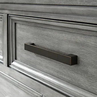 4pcs or 5pcs  Gray  Ashley B772 Russelyn Bedroom Set