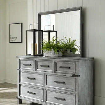 4pcs or 5pcs  Gray  Ashley B772 Russelyn Bedroom Set