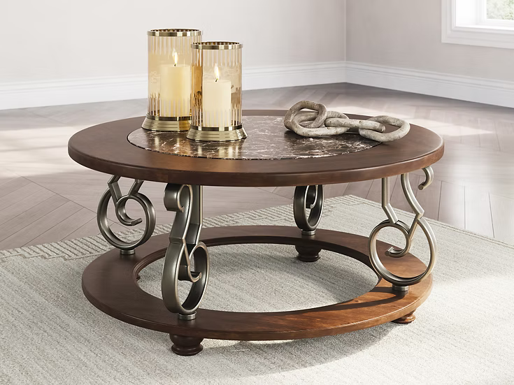 2pcs Ashley T623 Frallyn Coffee Table Set