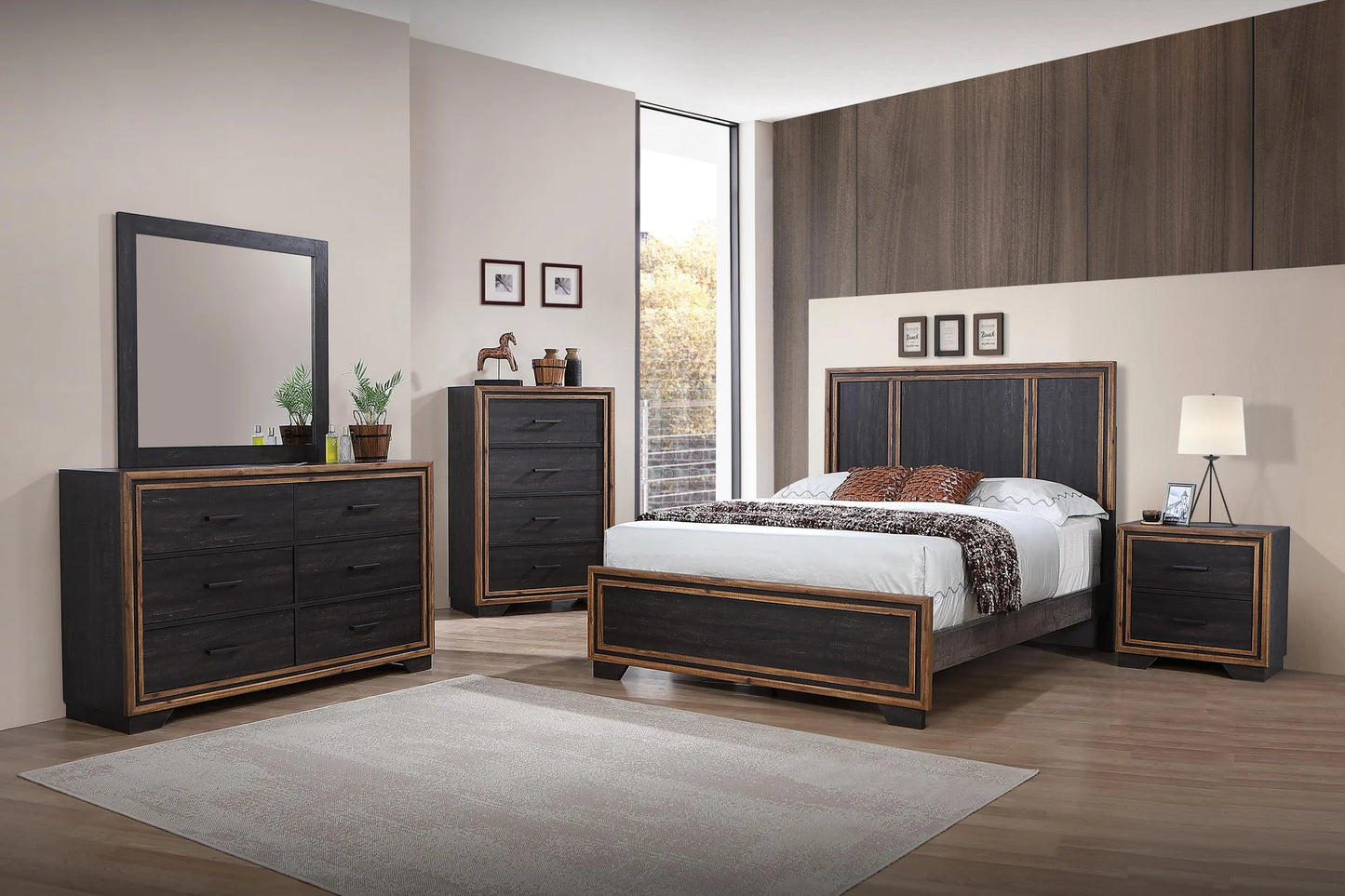 5pcs or 4pcs B1330 Windsor Bedroom Set