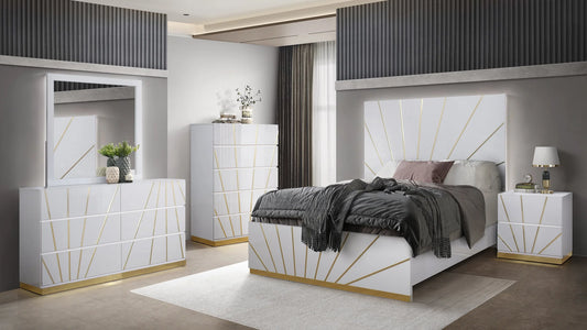 5pcs or 4pcs B3025 Martina Bedroom Set