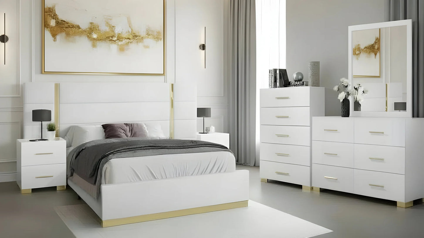 6pcs  B3030 Darya Bedroom Set