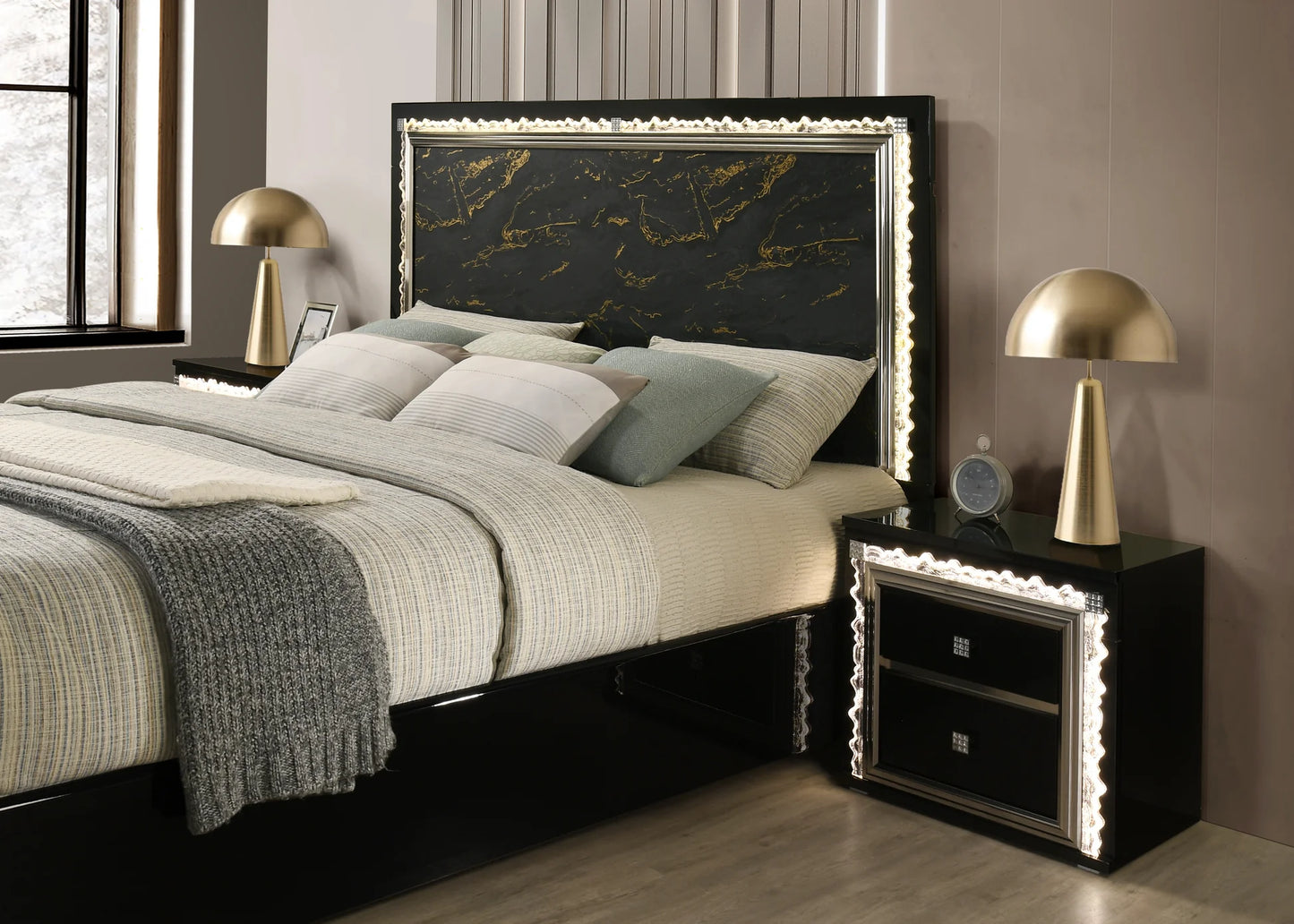 5pcs or 4pcs B30 Marco Bedroom Set
