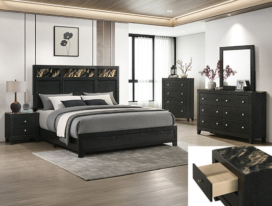 CADENCE BED IN ONE BOX-BLACK GOLD