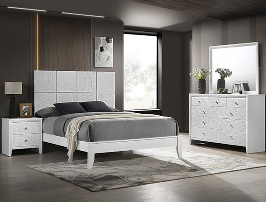 DENKER-EVAN WHITE BEDROOM GROUP