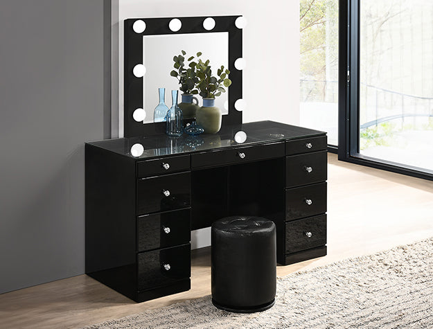 AVERY VANITY TOP BLACK