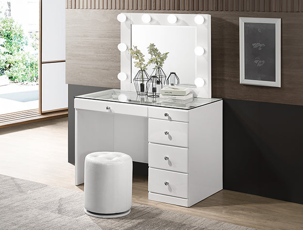 MORGAN VANITY BASE WHITE