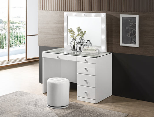 B4851 White Morgan Vanity