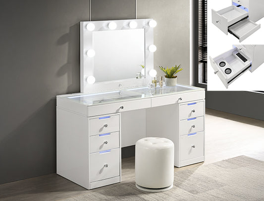 B4852 White Luxo Vanity