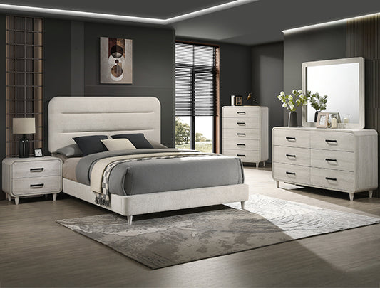NYOMI BEDROOM GROUP WHITE