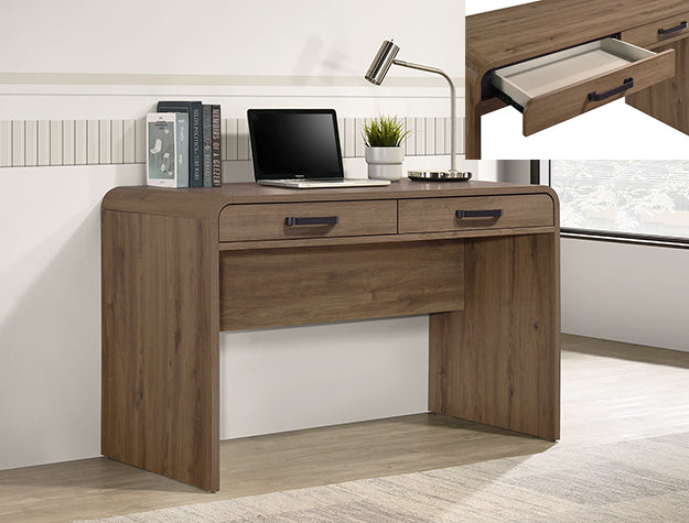 NYOMI WRITING DESK - LIGHT BROWN