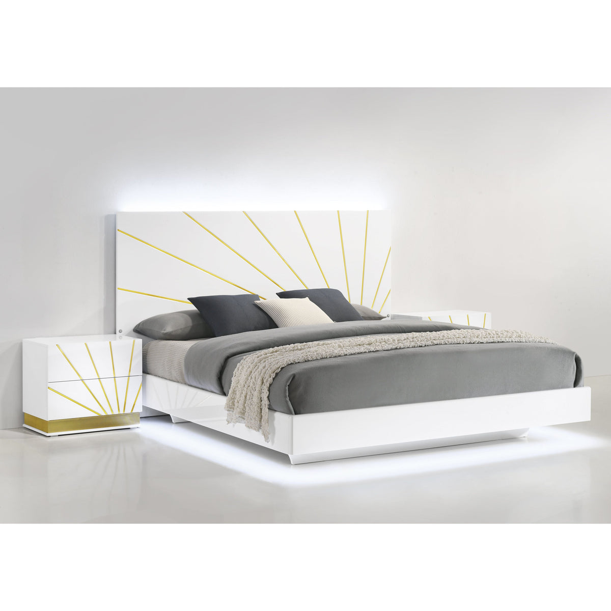 B59 Safa (White/Gold)