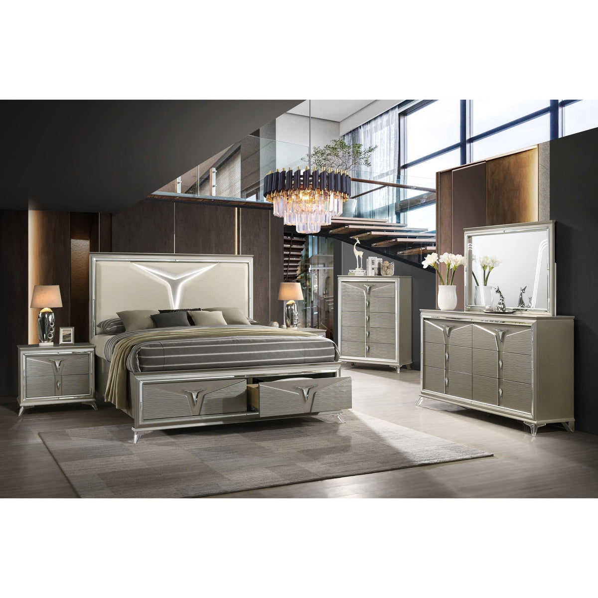 B6275 Zaya - 4pcs King