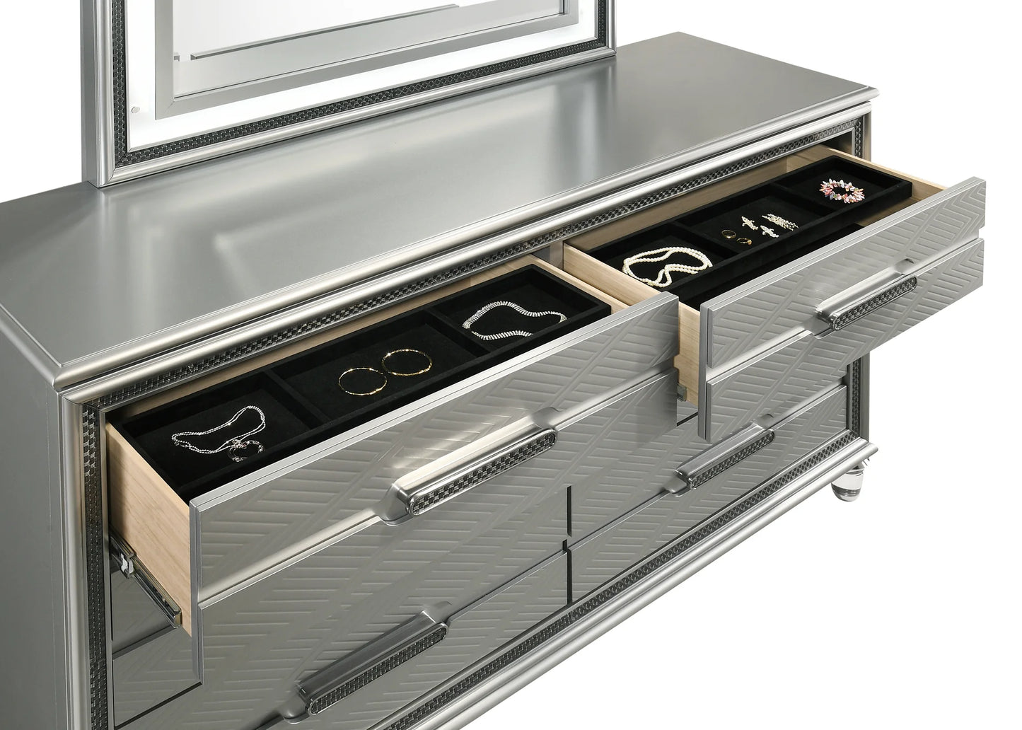 5pcs or 4pcs B6700 Amiri Bedroom Set