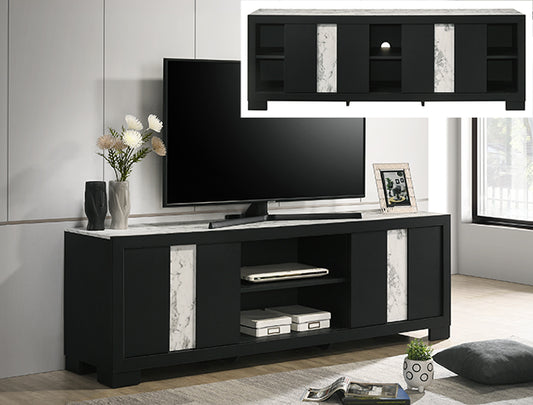 B6835-99 Rangley  Black Tv Stand