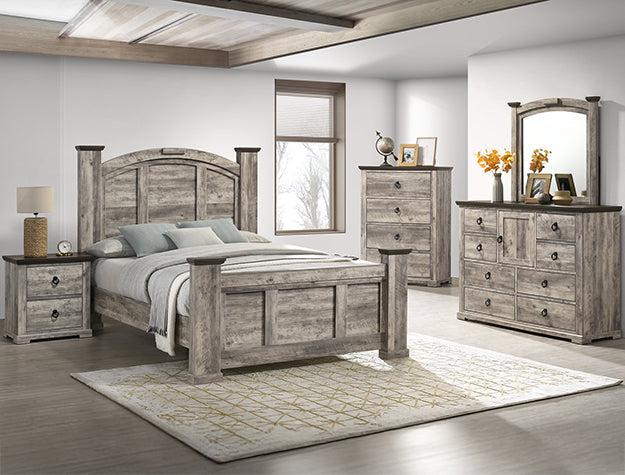 ELLA-MAE BEDROOM RECLAIMED GREY
