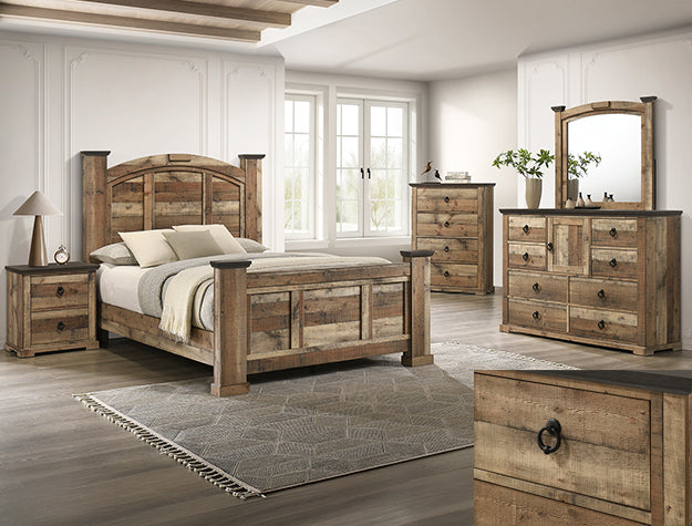 ELLA-MAE Q HB/FB-RECLAIMED NATURAL
