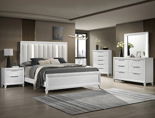 CRESSIDA BEDROOM GROUP WHITE