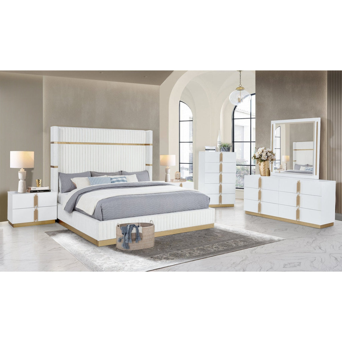B7551 Evon (White) - Chest