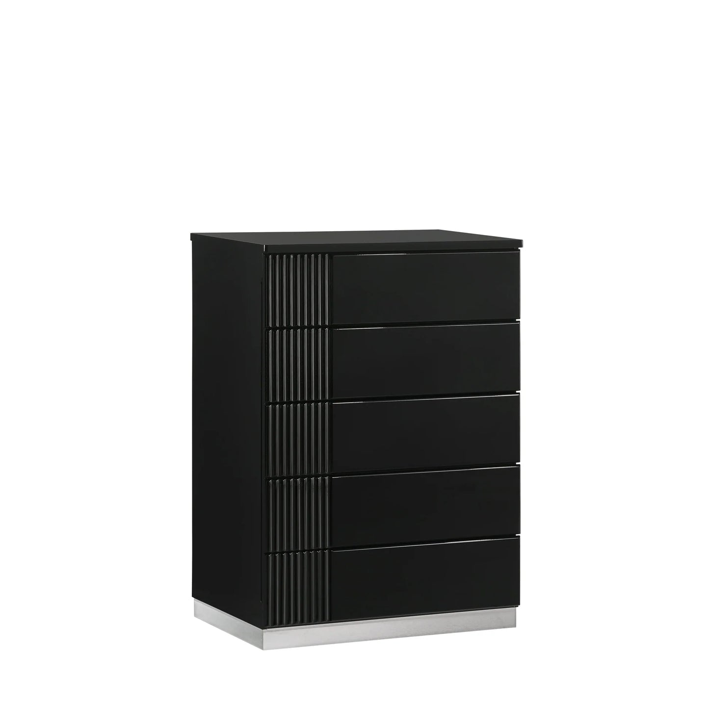 4pcs  Black B77 Modena Bedroom Set