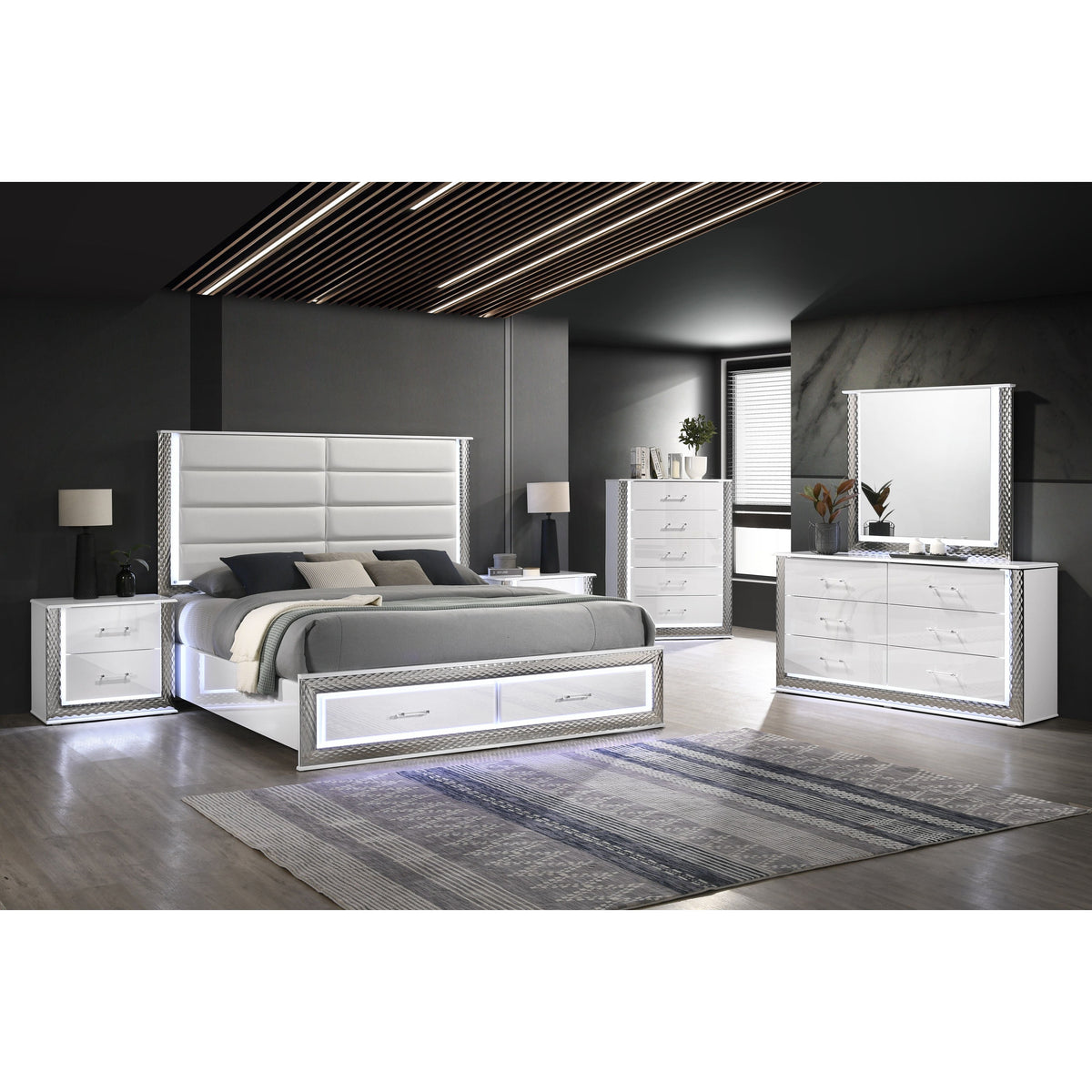 B79 Dina (LED Set) - Nightstand