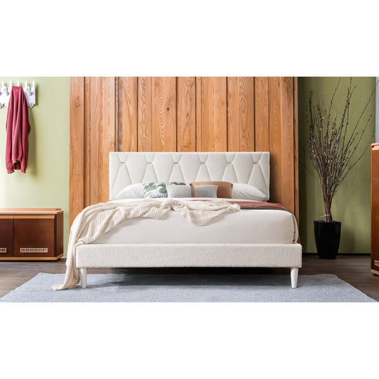 B8071 Kiran (Cream) - Full Bed