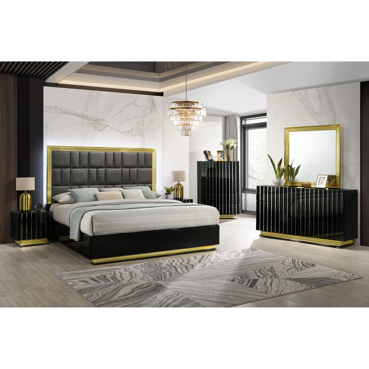B84 Lila - Queen Bed