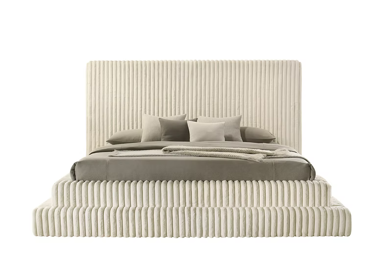 5pcs or 4pcs B9020 Micah w/Henley Cream Bedroom Set