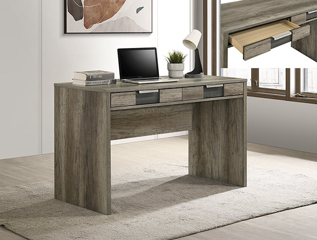 B6830-desk Rangley Writing Desk-grey/brown