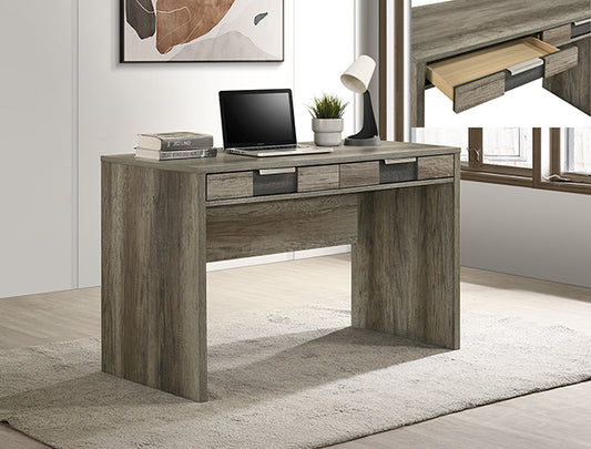 B6830-desk Rangley Writing Desk-grey/brown