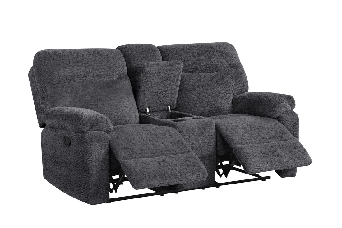 BRAVO21  3pc Gray Fabric Reclining Set