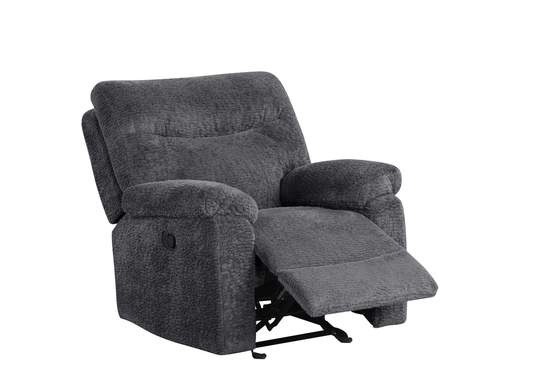 BRAVO21  3pc Gray Fabric Reclining Set