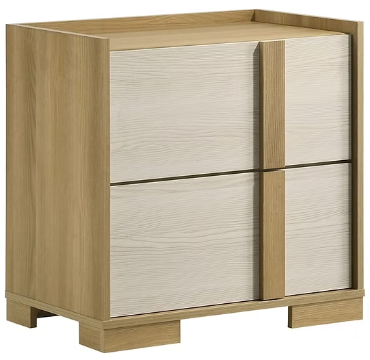 B1550 Maya Wood Finish Bedroom Set