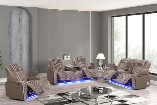 Classic 3PC Power Reclining Set