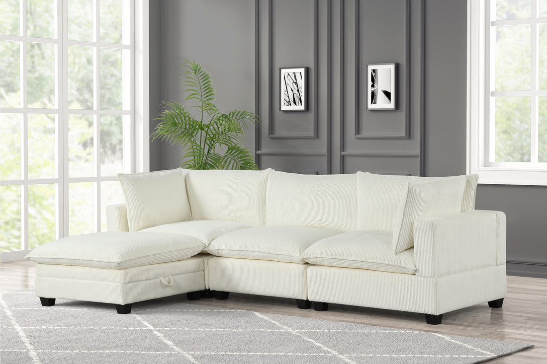 Cloud12 Ivory Modular Sectional