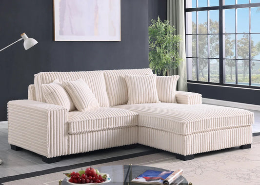 S860 Comfy II 2pcs Cream Sectional