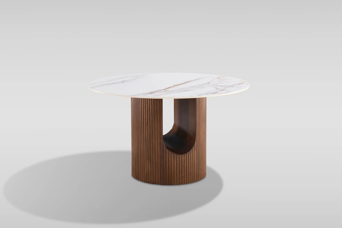 5pcs D1581 Jorri White/Walnut Dining Set