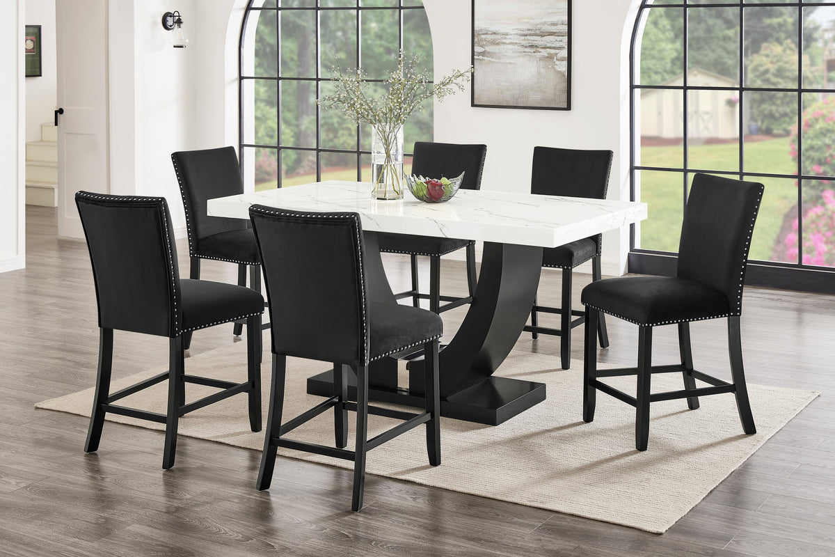 D181 Larry Counter Height (Black)