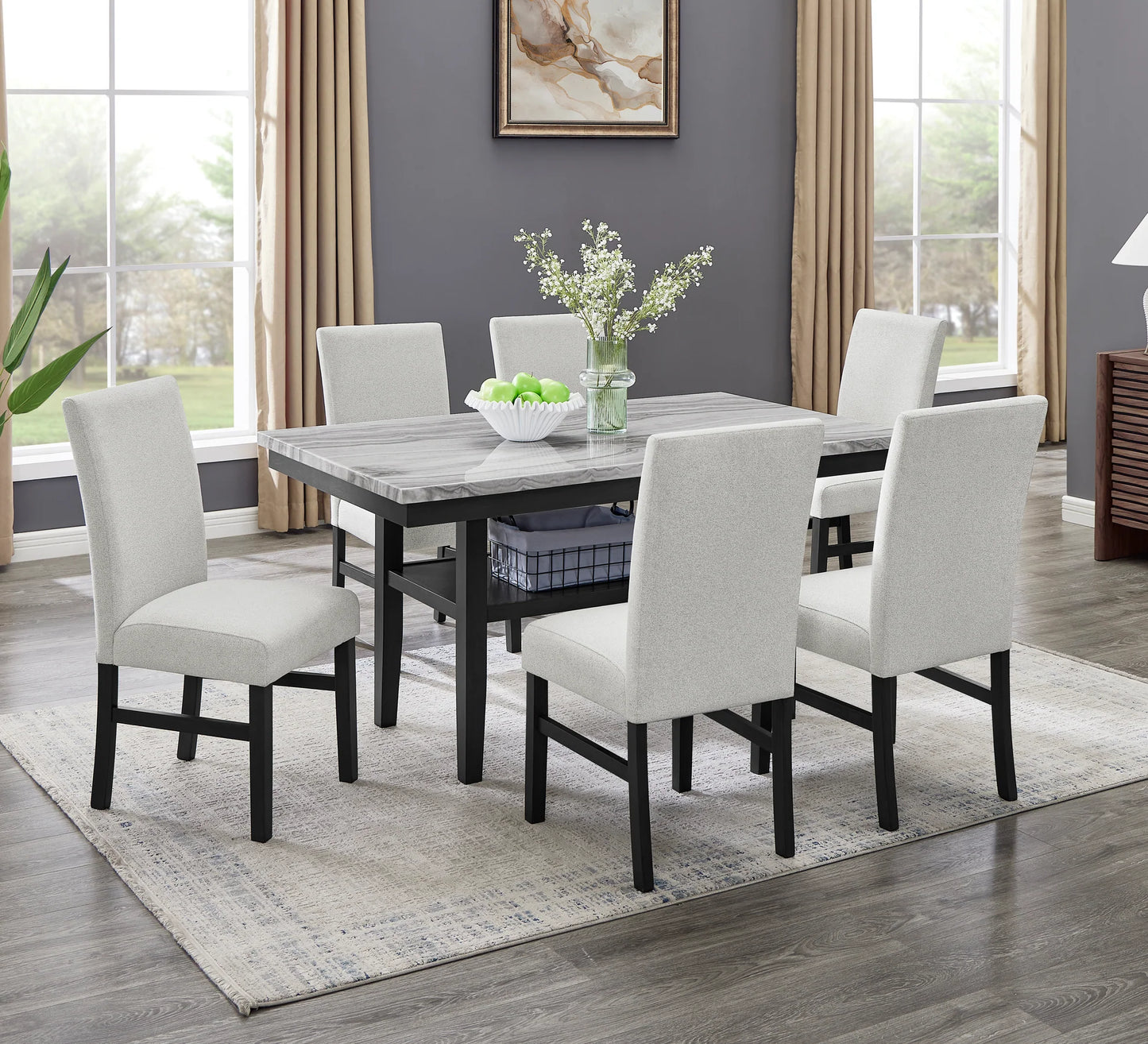 D185 Marbelle Dining Set