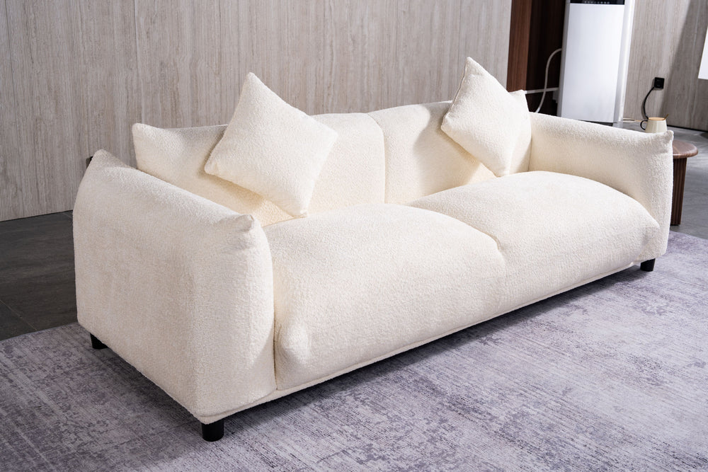 Marshall Cream Boucle Sofa