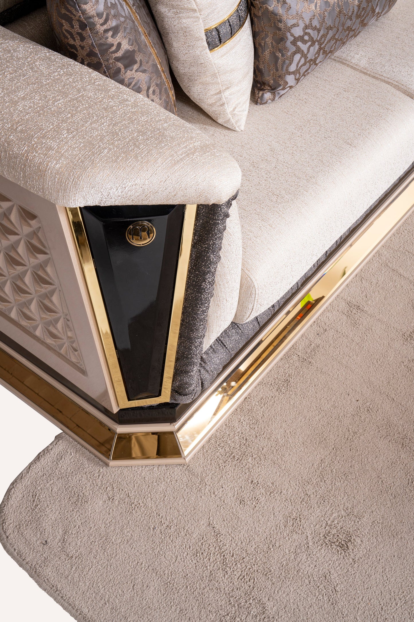 Diamond Collection Sofa & Loveseat Set