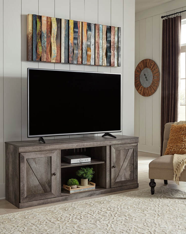 EW0440-268 Gray TV Stand