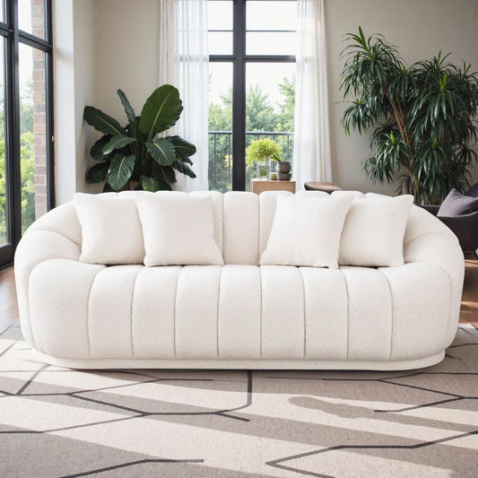 Fairfield Cream Boucle Sofa